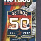 2012 Houston Astros Pocket Schedule