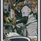 2012 Topps Wilin Rosario Colorado Rockies # 184 Rookie Card