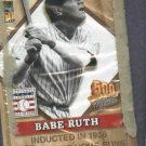 2001 Topps Post 500 HR Club Babe Ruth / Harmon Killebrew Unopened Pack Yankees Oddball