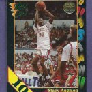 1992 Wild Card Stacey Augmon 10 STRIPE UNLV #47