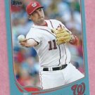 2013 Topps Baseball Wal Mart Blue Ryan Zimmerman Washington Nationals # 80