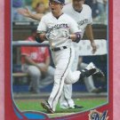 2013 Topps Baseball Target Red Norichika Aoki Milwaukee Brewers # 307