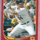 2013 Topps Baseball Target Red Gaby Sanchez Pittsburgh Pirates # 98