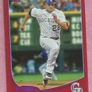 2013 Topps Baseball Target Red Jordan Pacheco Colorado Rockies # 186