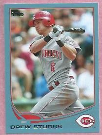 2013 Topps Baseball Walmart Blue Drew Stubbs Cincinnati Reds # 106