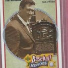 1992 Upper Deck Baseball Heroes Ted Williams Boston Red Sox # 35