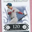 2008 Topps Moments & Milestones Mike Lowell Boston Red Sox # 102   78/150