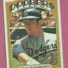1972 Topps Billy Grabarkewitz Los Angeles Dodgers # 578 VG