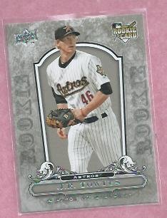 2008 Upper Deck JR Towles Astros Cardinals # 121 Rookie