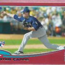 2013 Topps Baseball Target Red Carter Capps Seattle Mariners # 157 Rookie