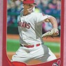2013 Topps Baseball Target Red Justin Masterson Cleveland Indians # 63
