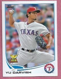 2013 Topps Baseball Yu Darvish Texas Rangers # 11