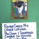 2013 Bowman Gold Dustin Pedroia Boston Red Sox # 7