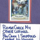 1990 Fleer Barry Sanders Detroit Lions # 284