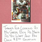 1992 Wild Card Earnest Byner Washington Redskins PROMO # P14