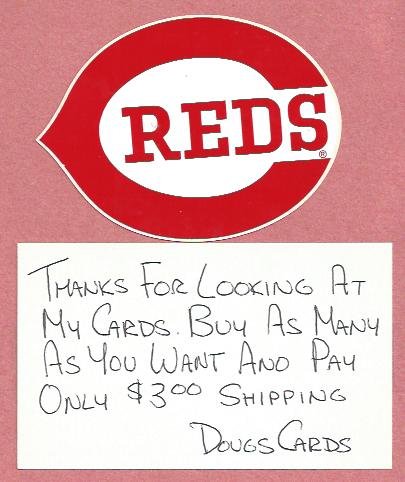 Vintage Cincinnati Reds Sticker