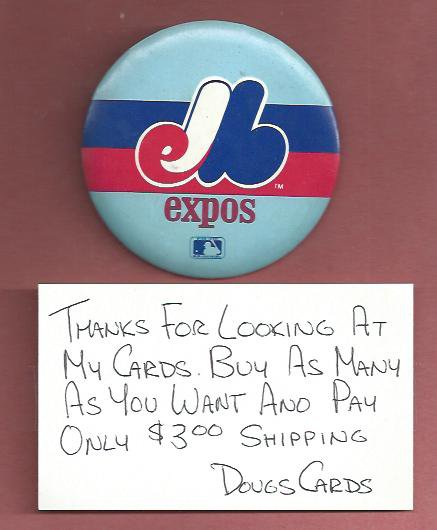 Montreal Expos Badge