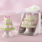 Pastel Wedding Cake Shaped Candle Wedding Favor