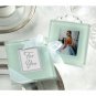 Frosted Glass Forever Photo Wedding Favor Set of 2
