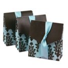 Damask Print Wedding Bridal Favor Boxes 