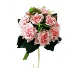 Beautiful Large Open Pink Roses Wedding Bridal Bouquet