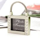 Square Lock Keyring/Mini Photo Frame Wedding Favor