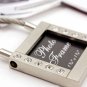 Square Lock Keyring/Mini Photo Frame Wedding Favor