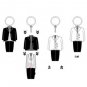 Tuxedo Suit Changing Keyring in Gift Box Wedding Favor