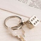 "Lucky Vegas" Dice Keyring in Velvet Gift Bag
