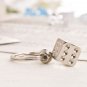 "Lucky Vegas" Dice Keyring in Velvet Gift Bag