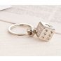 "Lucky Vegas" Dice Keyring in Velvet Gift Bag