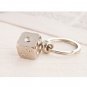"Lucky Vegas" Dice Keyring in Velvet Gift Bag