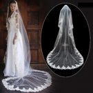 1 Layer Cathedral Length Wedding Veil TS057-00069057