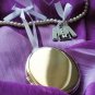 Oval Mirrored Compact/Photo Frame-Great Wedding Favors