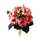 Elegant Fuchsia Rose Wedding Bridal Bouquet 0797-SIM043