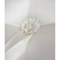 Victorian Style Pearl Accents Wedding Ring Pillow