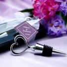 Wedding Favor Heart Shaped Bottle Stopper