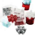 SET OF 4 Snowflakes Candle Wedding Favor Chrsitmas Gift