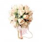 Beautiful Champagne Rose Wedding Bridal Bouquet