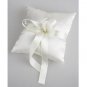 Lovely Wedding Ring Pillow with Pearl Accents
