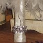 Whimsical Ivory Feather Wedding Bridal Bouquet & FREE Groom Boutonniere