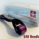 540 Needles  MicroNeedle Skin Derma Roller  1.0 mm for Wrinkles & Face Serum Kit