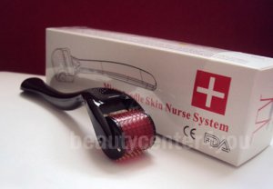Titanium  Black  MicroNeedle Derma Roller Kit (0.5 &1.5mm) Scars,Cellulite,Acne
