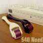 540 Needles Black MicroNeedle Derma Roller,Skin Roller 1.0mm Anti-aging,Acne