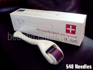 Derma Micro Needle Skin Derma Roller (540 Needles) 2.0 mm Scars,Cellulite,Acne