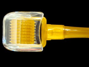 Golden Micro Needle Roller 1.5mm Derma Slimming,Scar