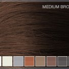 DERMMATCH (Medium Brown) HAIR LOSS CONCEALER COVER BALD THIN SPOTS INSTANTLY 40g