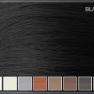 DERMMATCH (Black) HAIR LOSS CONCEALER COVER BALD THIN SPOTS INSTANTLY 40g