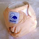 2pc SHINIES HIGH QUALITY ORANGE AIO Pocket Cloth Diapers