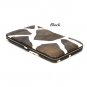 Giraffe Print Women's Frame Wallet, Black (122AW111)